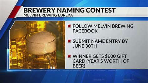 Former Melvin Brewing in Eureka holds naming competition